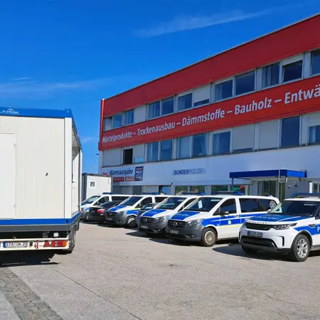 Sanitärcontainer für Großschadenslage