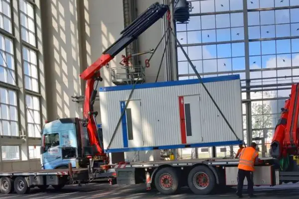 Containertransport in Bayern